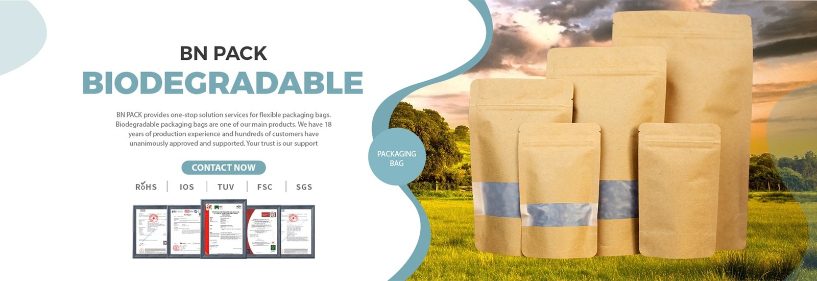 quality Compostable Pouch factory