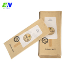 Popsicle Ice Cream 3 Side Seal Pouch Kraft Paper And Pla Material