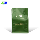 Hot Stamp Flat Bottom Pouch 250g Eco Friendly Coffee Pouch Packaging