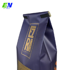Spot UV High Barrier Side Gusset Coffee Bag With Zipper With Valve
