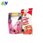 1L 2L Plastic Food Bags in Box Packaging Bag Standing Pouch for Juice Drinks