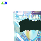 7g Holographic Fluorescence Discoloration Marijuana Bags Weed Ounce Bag Tamper Evident Mylar Bags