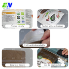 Biodegradable PLA Tea Packaging Bag digital printing TUV certificated