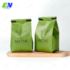 250g Black Roasted Coffee Bag Matt Finish Side Gusset Pouch With Zipper