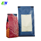 250g 500g Hot Sell Custom Printing Side Gusset Coffee Bag With Tin Tie And Valve