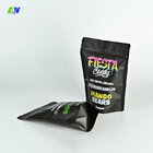 Custom Plastic Resealable Smell Proof Stand Up Food Packaging Bag With Zipper