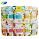 Resealable Plastic Foils Tea Packaging Bag Recyclable With Zipper