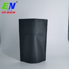 500g 1kg Black Kraft Stand Up Pouches High Barrier Food Grade Material
