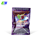 500mg Smell Proof Aluminum Foil Bags Holograhpic Mylar Bag For Weed Cannabis Packaging