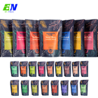 Plastic Tea Packaging Stand Up Pouch With Standard Size Multiple Colors For Tea