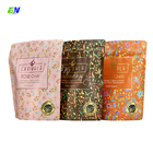 Custom Print Resealable Mylar Stand Up Tea packing Bags With Zipper For Loose Tea
