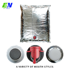 Aluminum Foil Wine Storage Bag In Box 1L 5L 10L with Butteryfly Valves