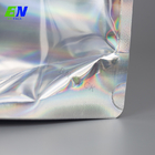 Holographic Resealable High Barrier Smell Proof Food Small Ziplock Mylar Bag For Candy