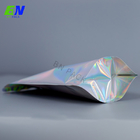 OEM Holographic Mylar Bag Multiple Bag Type And Colors For Dry Food Packaging