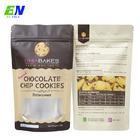 Cookies Custom Print Resealable VMPET Plastic Ziplock Stand Up Pouches Bag with Zipper