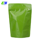 Reusable Recyclable Food White Window Kraft Paper Seal Pouches Zipper Ziplock Bags Stand Up Coffee Pouch Packaging