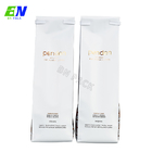 Custom Side Gusset Pouch Coffee Bag Flat Bottom Plastic Pouch For Coffee Packaging