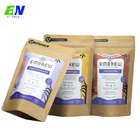 Compostable Stand Up Pouch Packaging Kraft Packaging Bags Dry Fruits Bag