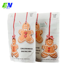 Eco Compostable Stand Up Pouch Ziplock Compostable Pouch Cookies Packaging Pouches