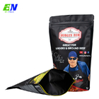 Convenience Store Snack Bag Zipper Stand Up Pouch Large Black Color Plastic Bags