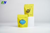 Smell Proof Weed Cookies Bag Indoor CBD Flower Packaging Pouch Lemon Cannabis Flower Bags
