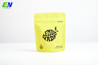 Custom Zip Lock Smell Proof  3.5g Weed Bags Weed Packaging Design Template