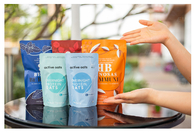 Customized Design And Size Mylar Plastic Tea Packaging Stand Up Bag For Leaves Tea