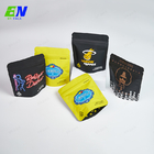 50g 100g Customized Fun Design Packaging Stand Up Pouches For Cannabis