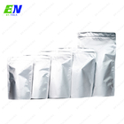 Single Serving Sachet Resealable Aluminum Foil Pouch Silver Packaging Zipper Bag For Sample Products