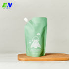 Never Leaking Customized Plastic Stand Up Spout Pouch For Liquid Water Juice Packaging