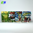 Digital Printing Smell Proof Clear Plastic Packaging Mylar Stand Up Zipper 3.5G Bag