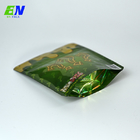 Digital Printing Smell Proof Clear Plastic Packaging Mylar Stand Up Zipper 3.5G Bag
