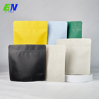 Small Size 100% Full Recyclable Plain Stand Up Pouch With Stock Bag