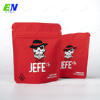 Touch Soft Customized Printed Doypack Food Pouch Mylar Bags Childproof Zipper Cannabis Bag