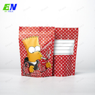 Touch Soft Customized Printed Doypack Food Pouch Mylar Bags Childproof Zipper Bag