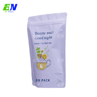 Wholesale Tea Packaging Bag Eco Fridendly Standing Up Pouch Plastic Material With Zipper