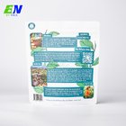 Customized Biodegradable Kraft Stand Up Pouch  PLA Material Food Pouch With Zipper