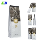 Food Grade Coffee Pouch Packaging Flat Bottom Pouch With Valve