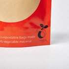 Customized Food Grade Compostable Pouch 250g  Stand Up Pouch With Window