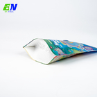 Customized Compostable Kraft Paper Bags Stand Up Pouch For Packing Food