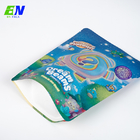 Customized Compostable Kraft Paper Bags Stand Up Pouch For Packing Food