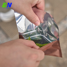 3.5g Cannabis Gummy Smell Proof Mylar Weed Bag With Flip Cover