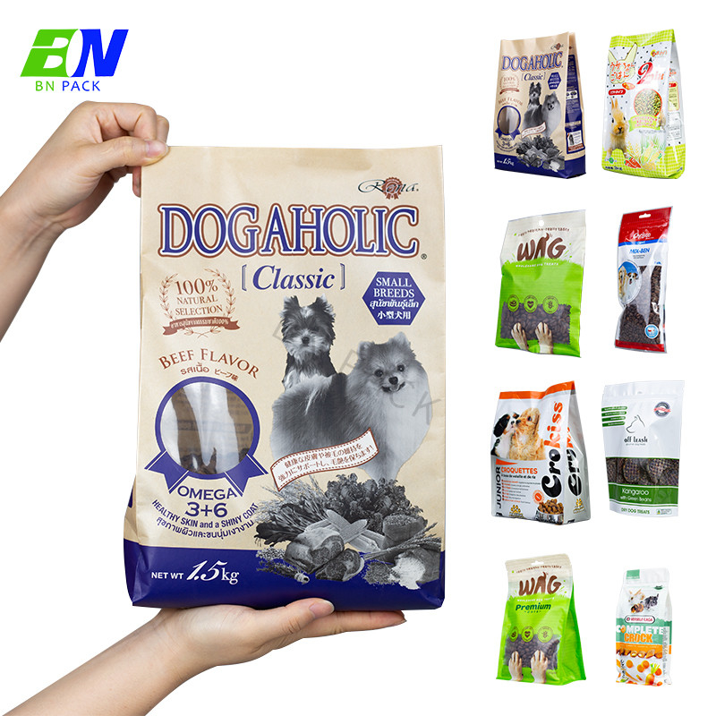 Moisture Proof Dog Treat Pouch Bag Food Grade Pe Aluminum Foil Material