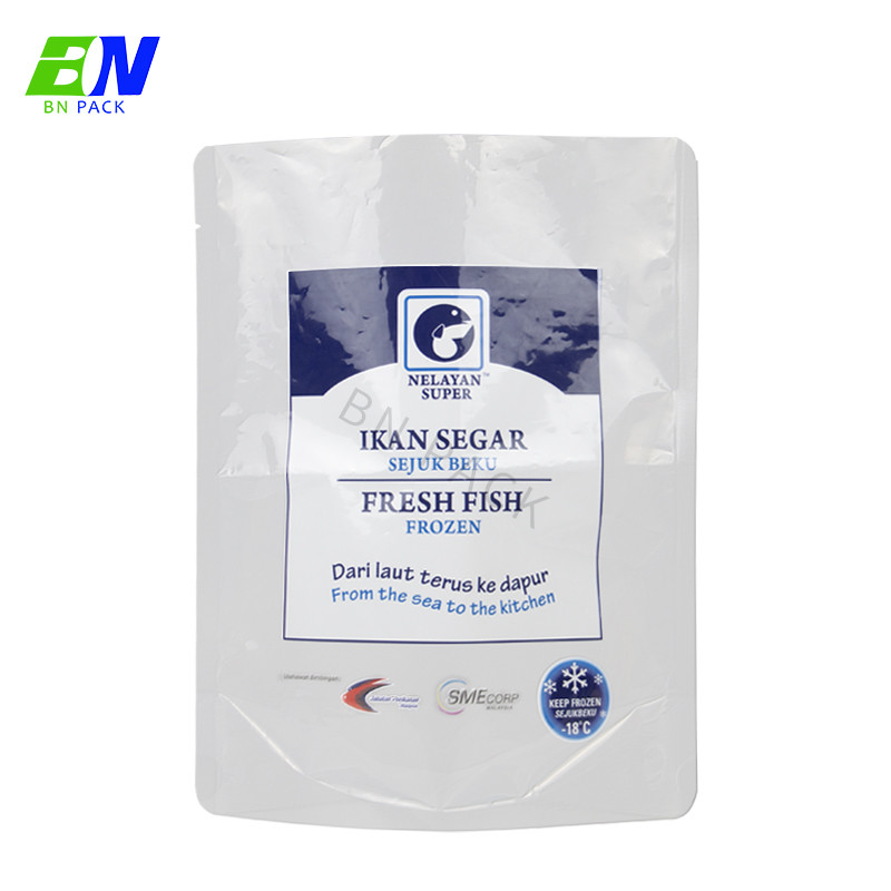 250g Cooked food Vacuum Bag Customized Printing 3 Side Seal Packaging