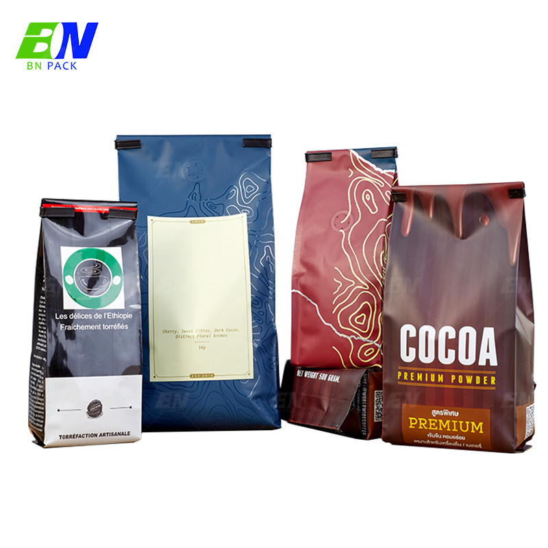 Eco-Friendly Recycleable Coffee Bag Coffee Packaging Bags Coffee Bean Packaging With Tin Tie​