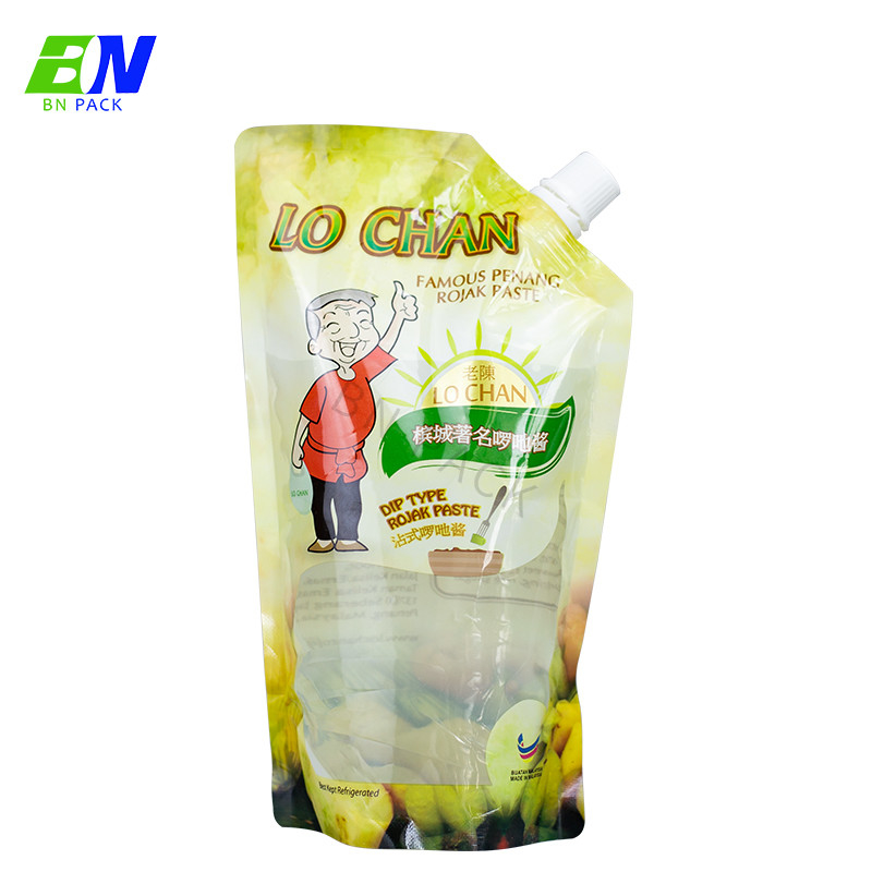 Eco friendly 100% Recyclable Mono Pe Refill Pouch for shampoo hand wash