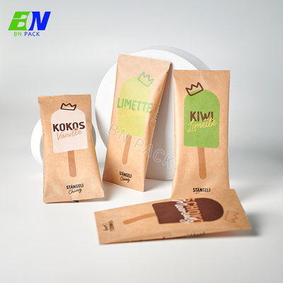 Biodegradable Custom Printing Food Pakcage Bag for Popsicle Ice Cream
