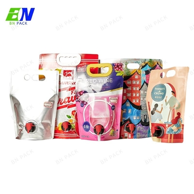 20L Bag In Box Aseptic Bags Filling For Red Wine Coffee Tea Drinks Packaging